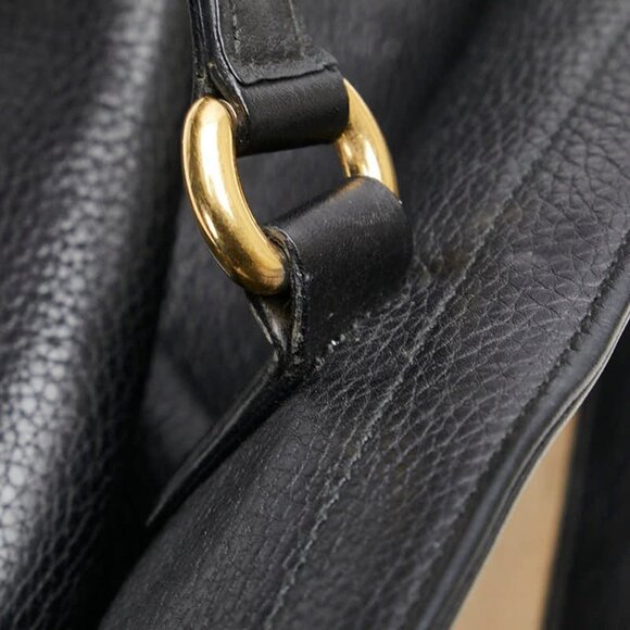 GUCCI Black Leather Boston Bag - Picture 4 of 16